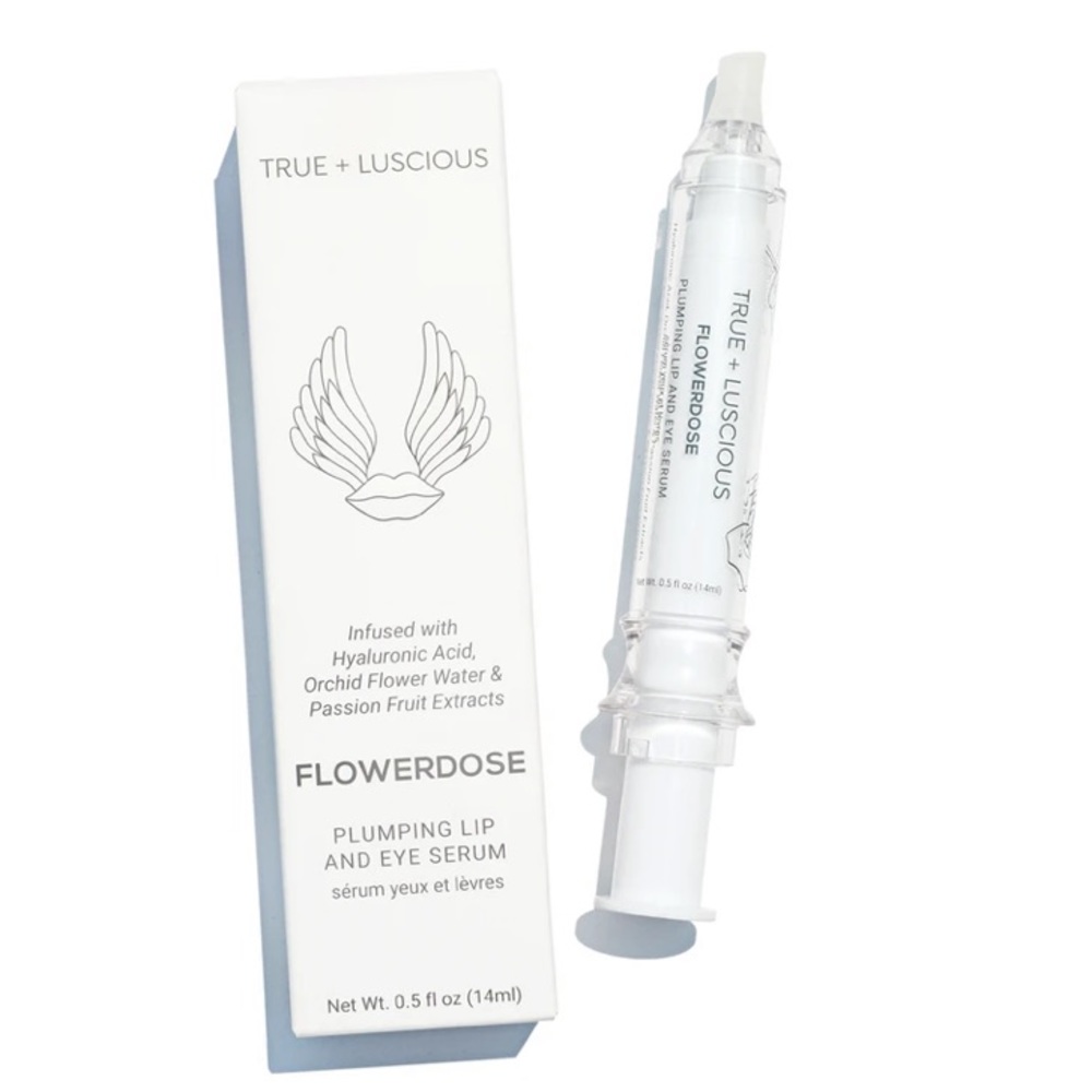 TRUE + LUSCIOUS Plumping lip and eye serum